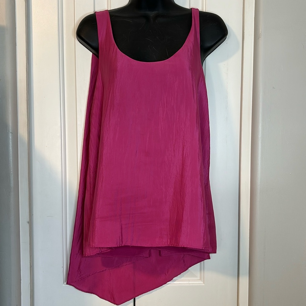 VGUC-BCBGeneration tea rose small tank blouse